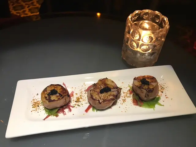 香煎帶子配意式煙肉