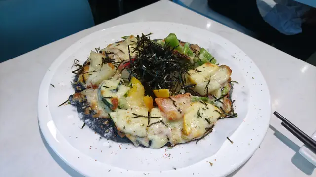 日式竹炭手作薄餅