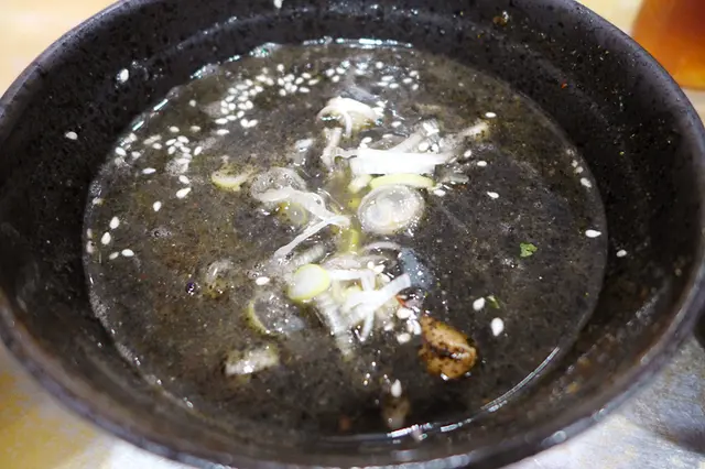 魚介豚骨焙煎黑芝麻沾麵