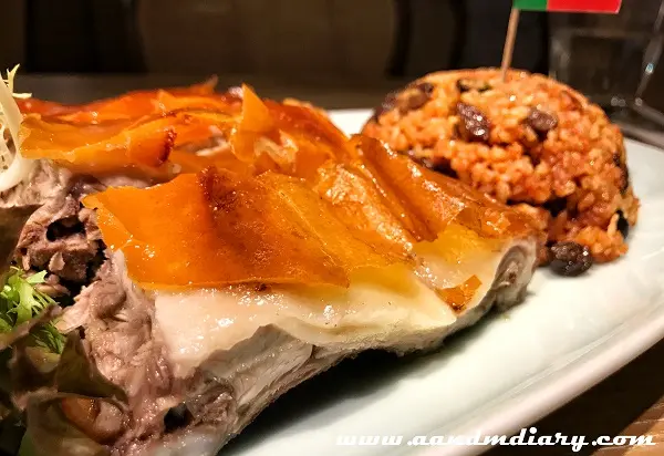 葡式燒乳豬 (1/4隻)