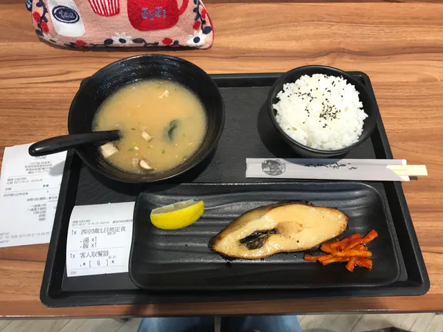 西京燒比目魚定食