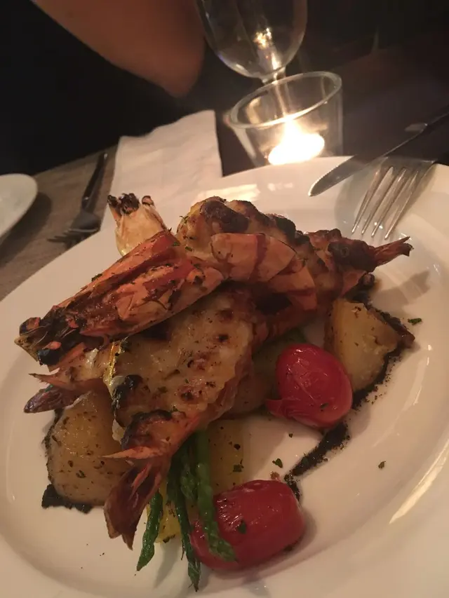 海鮮慕斯烤釀大蝦