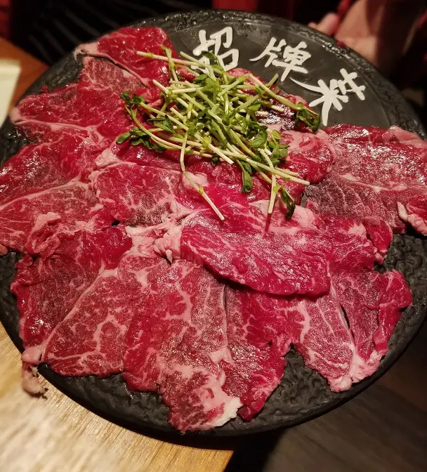本地手切肥牛