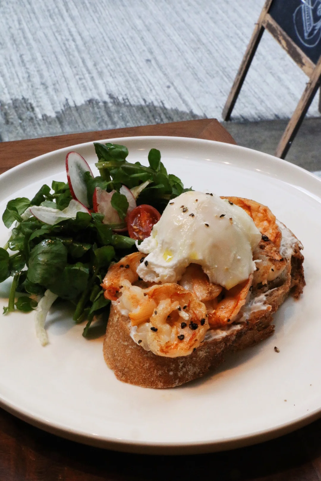 贊好 贊好 grilled prawn, poached