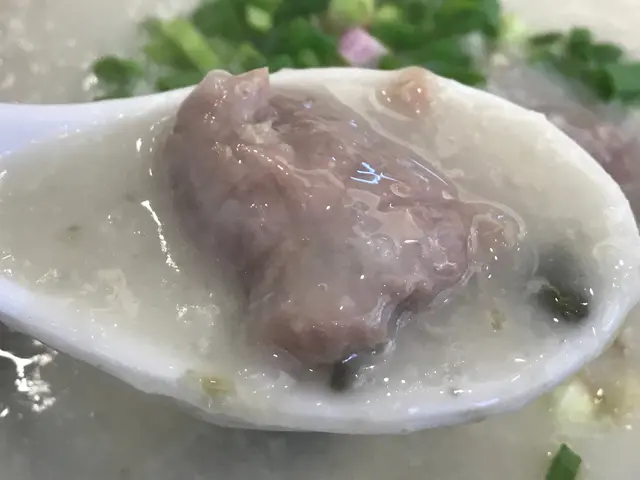 皮蛋牛肉粥