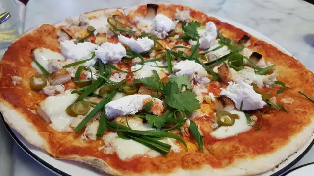 新加坡辣蟹薄餅