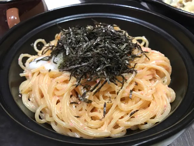 明太子溫泉蛋意粉