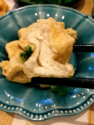  一口炸豆腐