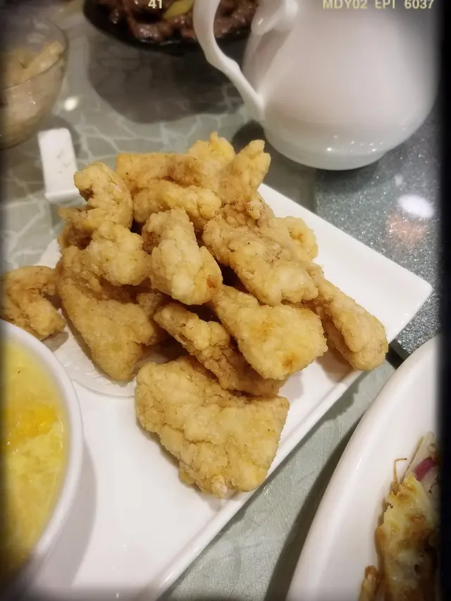 十人小菜套餐之黃金粟米石斑塊