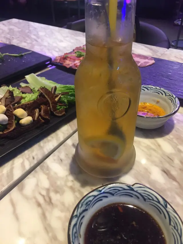 蜂蜜水果冰茶
