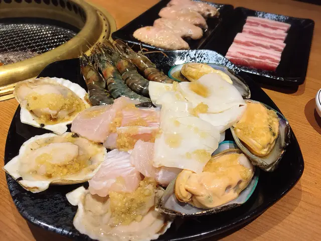 烤什錦海鮮拼盤