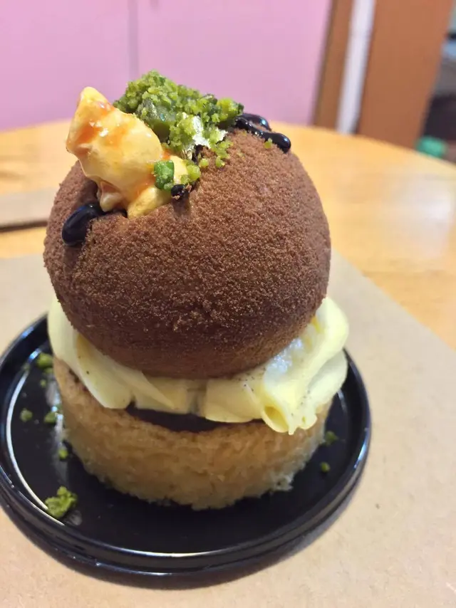 焦糖爆谷味朱古力蛋糕