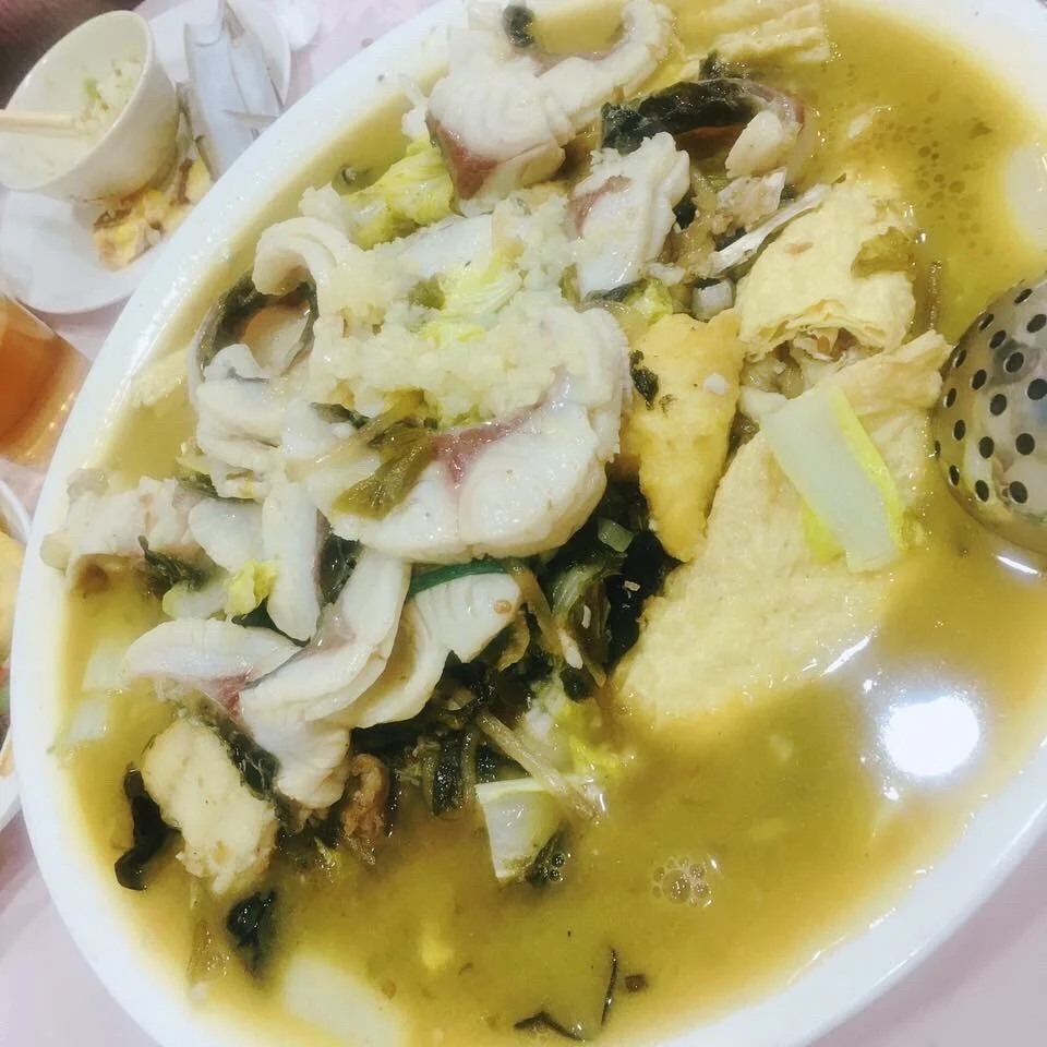 酸辣菜魚湯