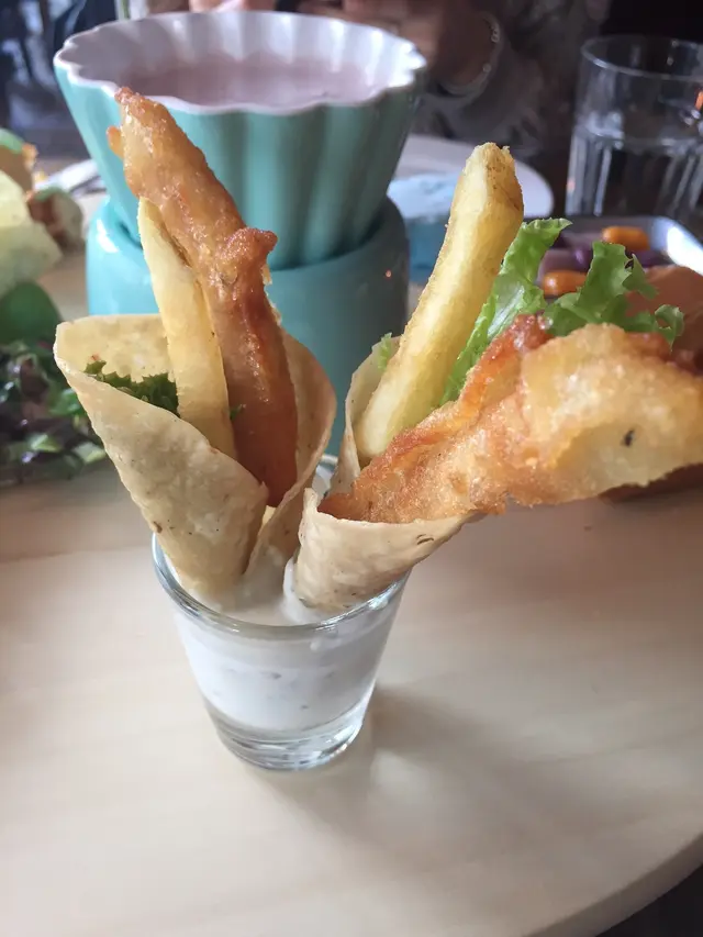 迷你炸魚薯條筒