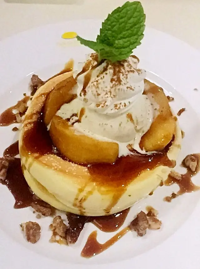 Apple Caramel Souffle
