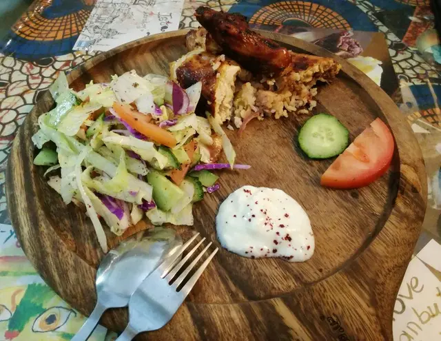 秘製招牌烤雞配飯