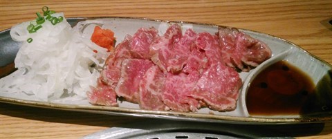 日本產火炙牛肉刺身 - 銅鑼灣的和牛燒肉‧純