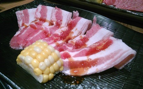 日本產豚腩肉 - 銅鑼灣的和牛燒肉‧純