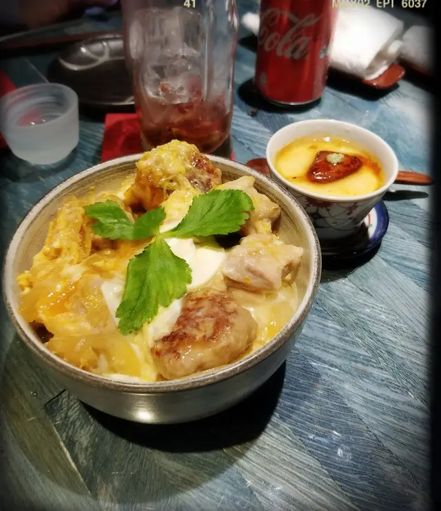 親子丼/鵝肝茶碗蒸蛋（$158）