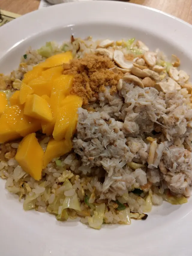 香芒啖啖蟹肉炒飯