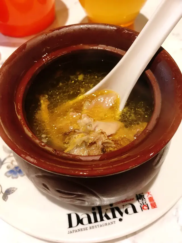松茸海星燉烏雞