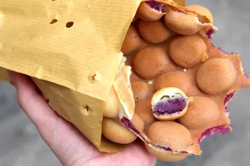 紫薯鸡蛋仔