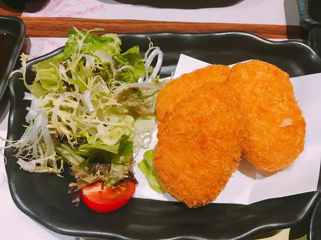 忌廉蟹薯餅