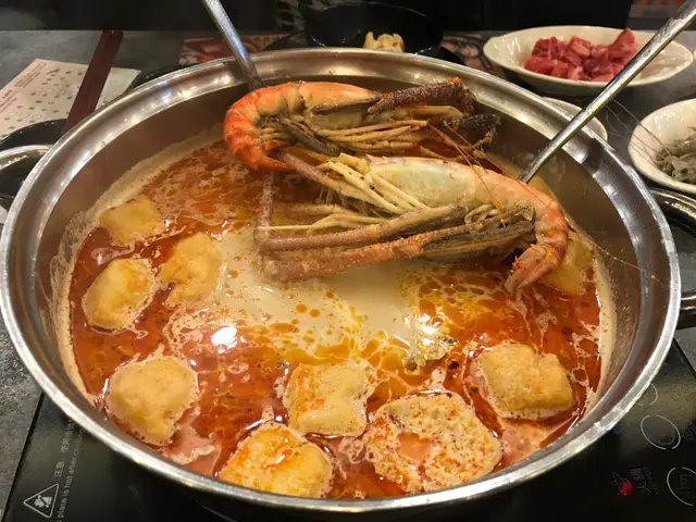 馬來喇沙大頭蝦湯底