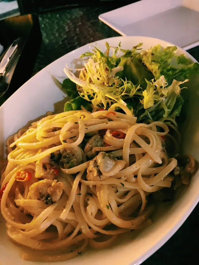 白酒辣蜆扁意粉