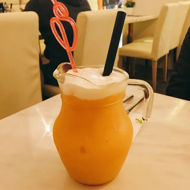 芒果沙冰奶蓋