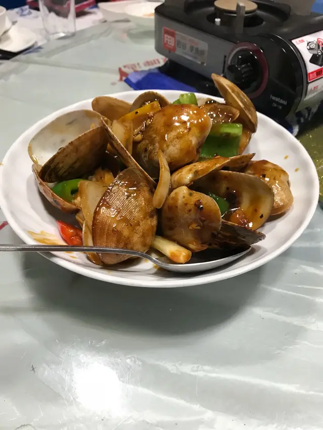 豉椒炒花甲
