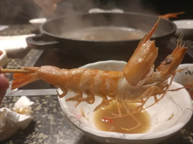 美味的海蝦