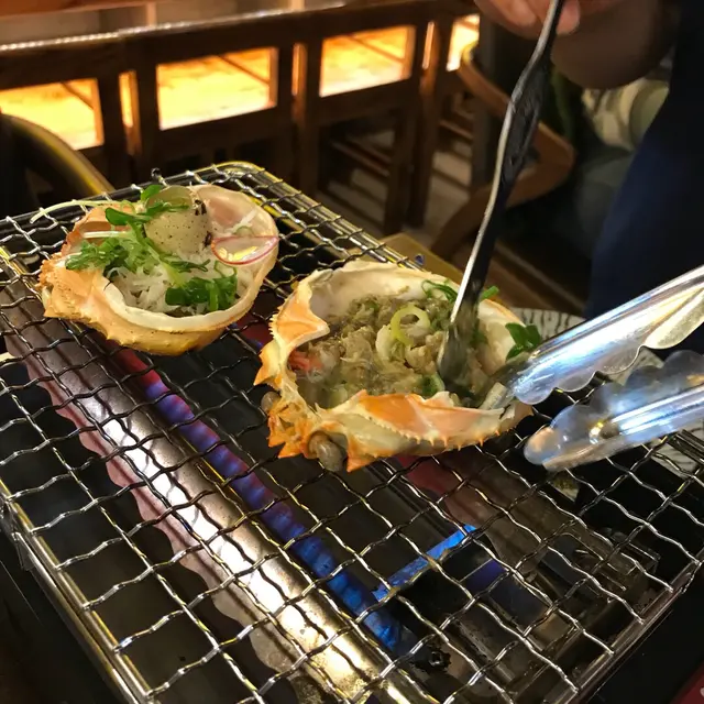 蟹蓋蟹肉蟹膏燒 (每隻)