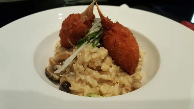 蟹肉野菌意大利飯