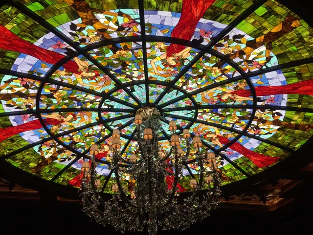 彩色玻璃穹頂