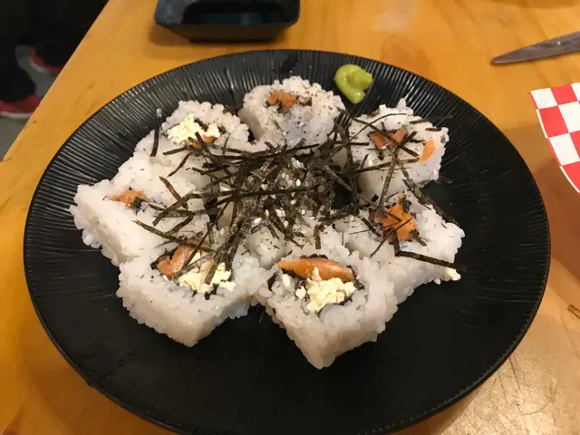 煙三文魚芝士卷