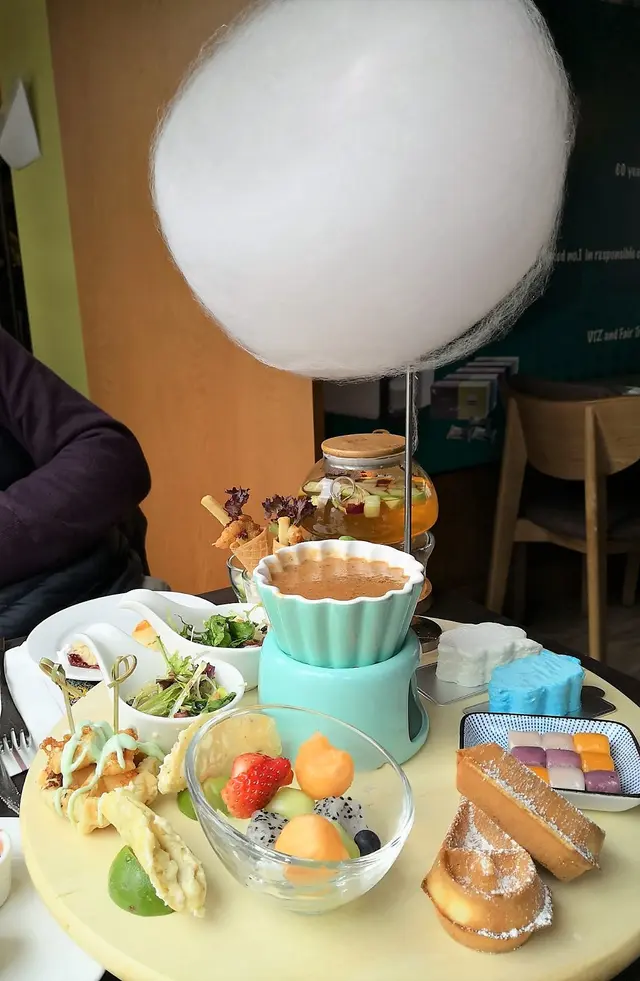 Cotton Candy Fondue Tea Set
