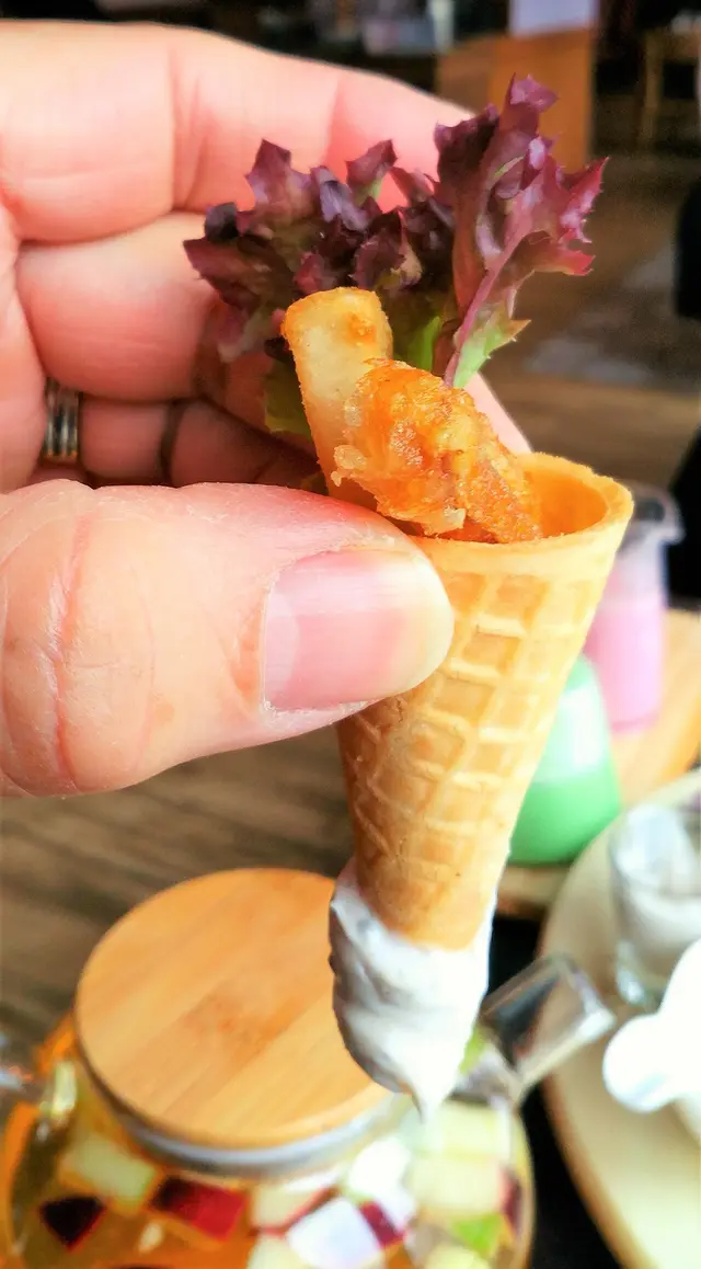 迷你炸魚薯條筒