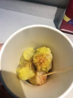 烧卖好有鱼肉味，唔系平时食个d成口粉