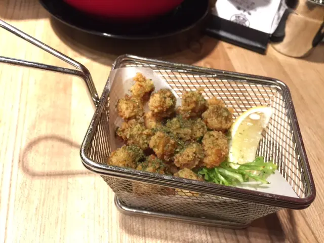 炸紫菜墨魚咀