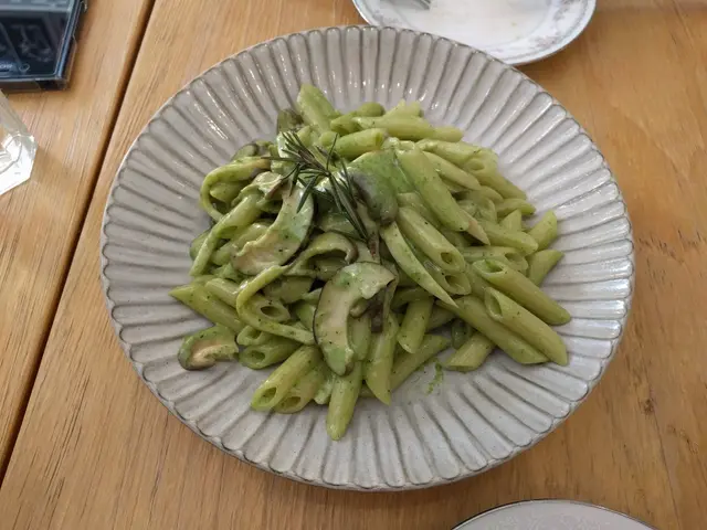 鮮什菌菠菜忌廉長通粉