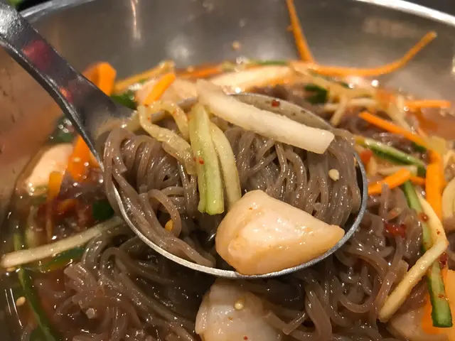 刺身貝柱水冷麵