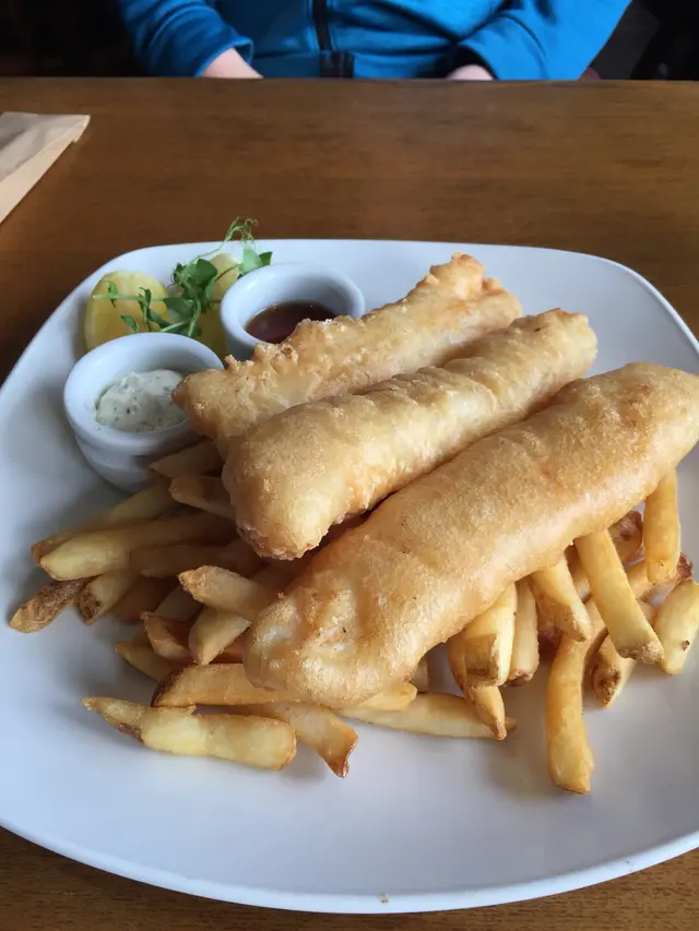 2018年的fish and chips份量比較細