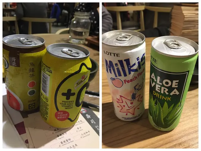 烏龍茶、+C檸檬汽水、蜜桃忌廉、蘆薈特飲