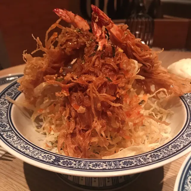 雲吞脆皮鳳尾蝦