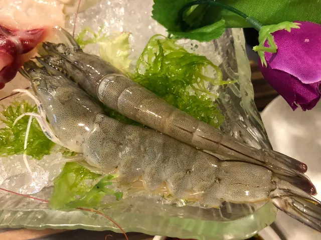 海蝦雖然比較細隻,但勝在肉質鮮甜彈牙