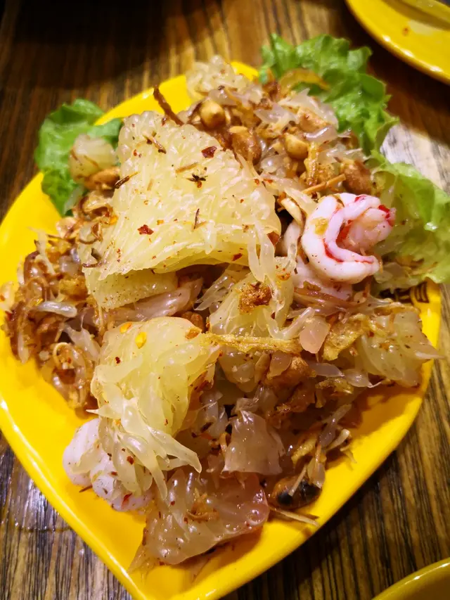 泰式鮮蝦柚子沙律