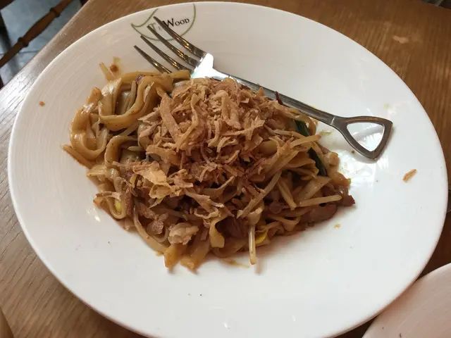 阿嫲元貝金菇蔥油麵