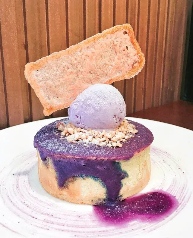 紫薯軟心厚Pancake