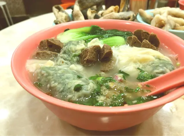 西洋菜餃牛丸米